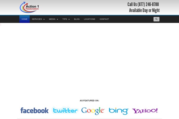Site using Parallax Scroll plugin