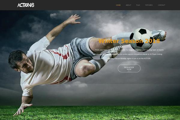 Oshine theme site design template sample