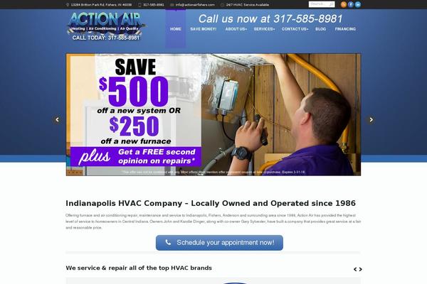 Nimble theme site design template sample