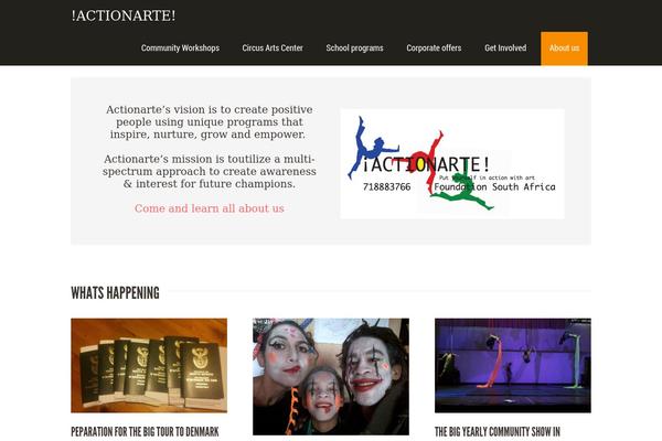 Kause theme site design template sample