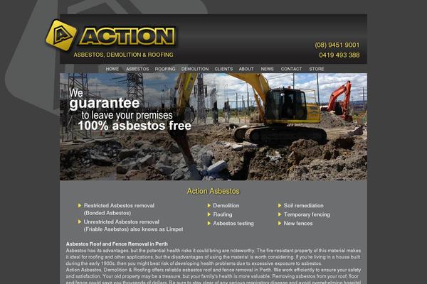 Titan theme site design template sample