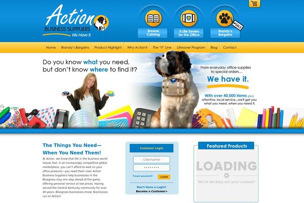 actionbusiness.com site used Action