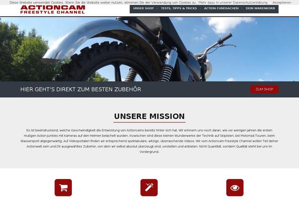 Site using cformsII - contact form plugin