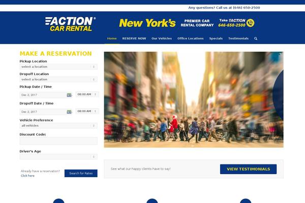 Blogus theme site design template sample