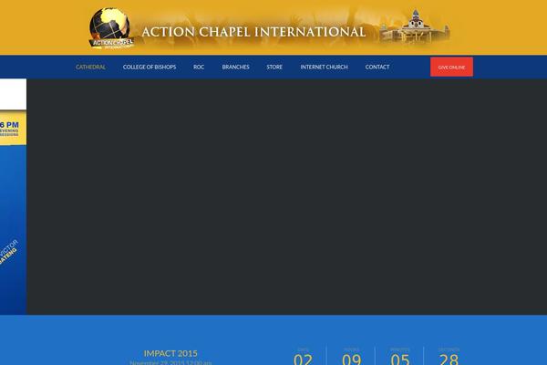 aci theme websites examples