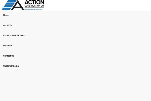 actionconstructioncompany.com site used Loudbaby