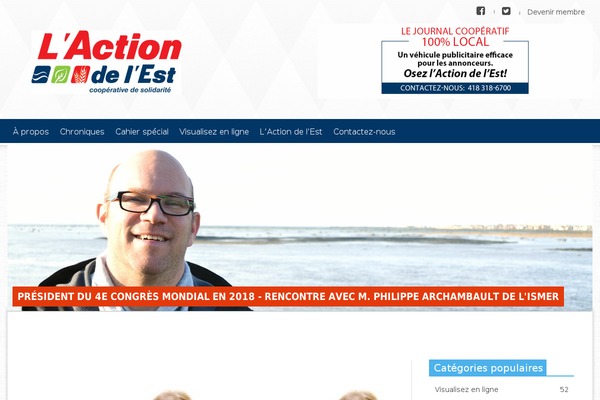 Newspaper theme site design template sample