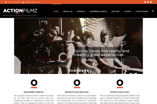 Site using Social Slider plugin