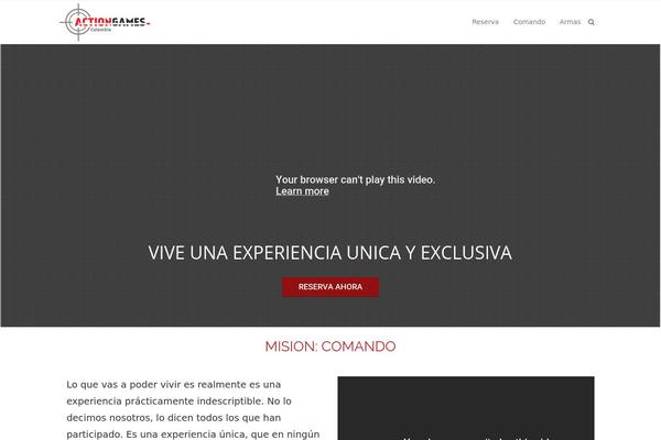 Spark theme site design template sample