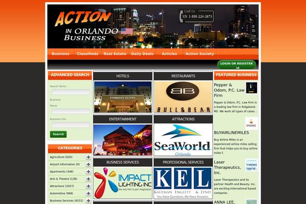 Directorypress theme site design template sample