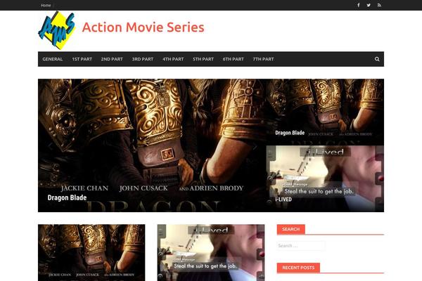 Awaken theme site design template sample
