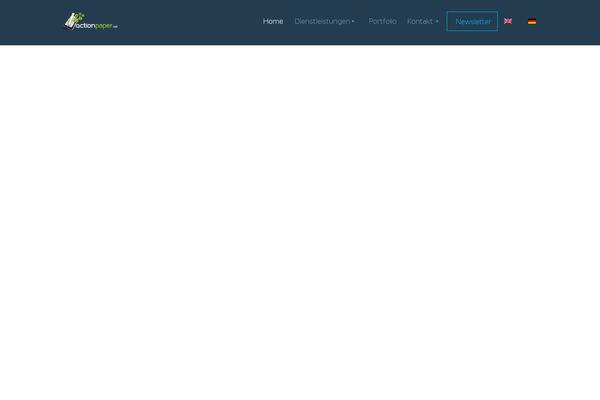 actionpaper.net site used Digitalagency