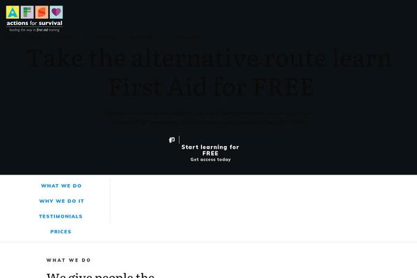 Site using Thrive-visual-editor plugin