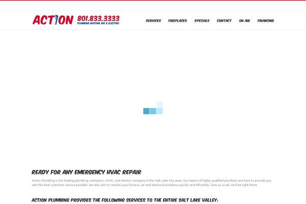 Site using Weather Underground plugin