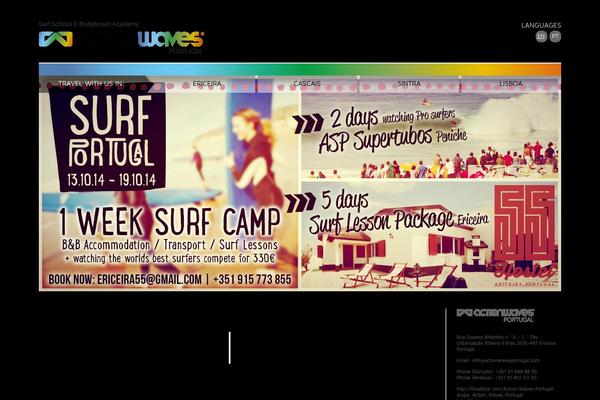 Bare-responsive theme site design template sample