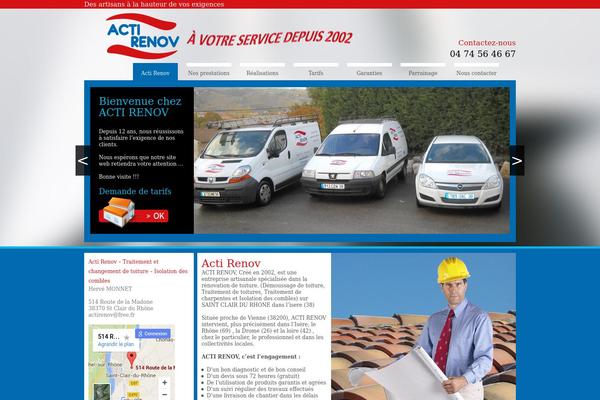 actirenov.com site used Acti