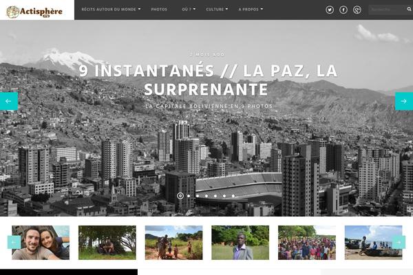 actisphere.org site used Look