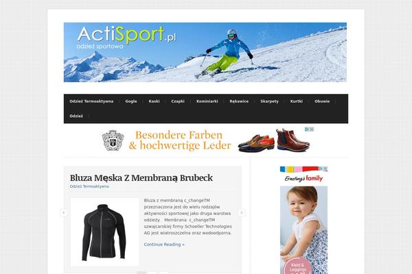 actisport.pl site used Wp Radiance