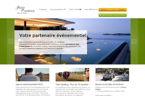 activ-provence.com site used Studioin