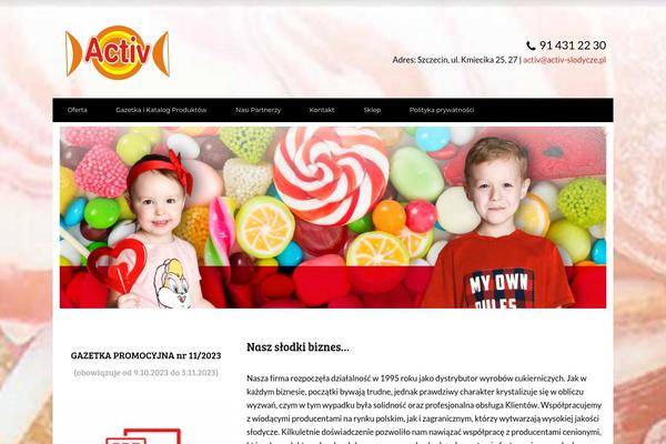 The-core-child theme site design template sample