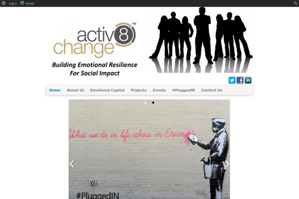 Innovative theme site design template sample