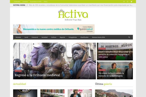 NEUE theme site design template sample