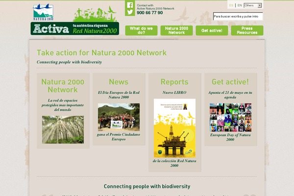 Organic Web theme site design template sample