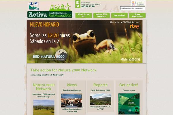 Organic Web theme site design template sample