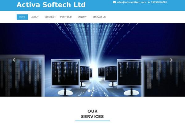 Site using JDs Portfolio plugin