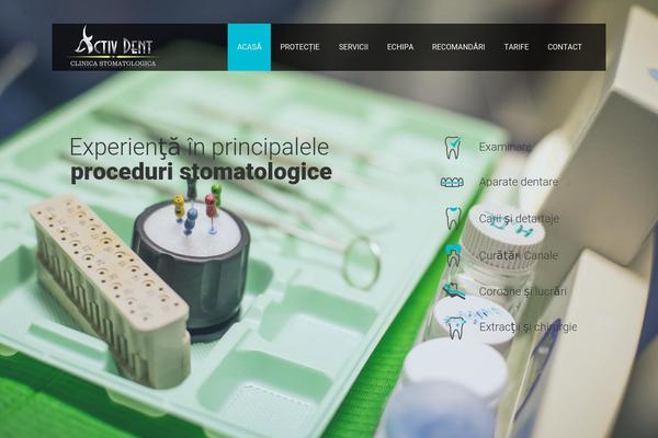 Site using Designthemes-doctor-addon plugin