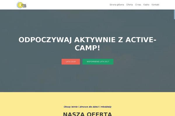 active-camp.pl site used OnePirate