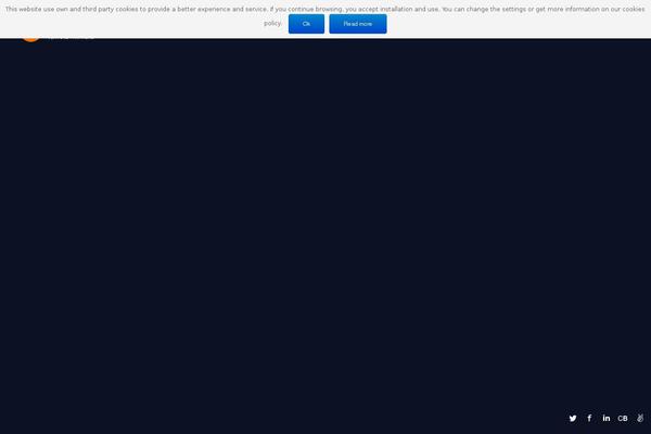 Site using DevBuddy Twitter Feed plugin