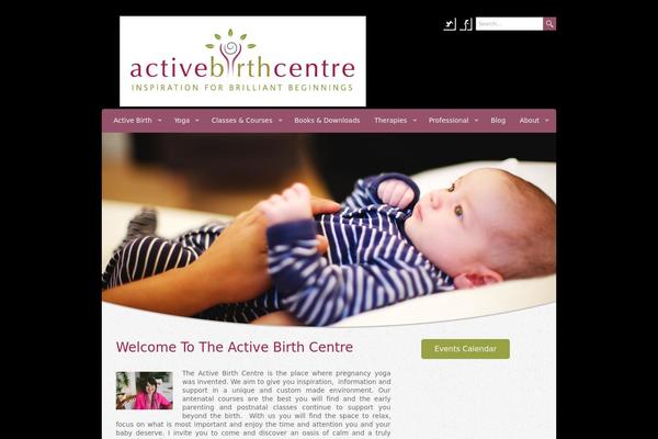 Wellness theme site design template sample