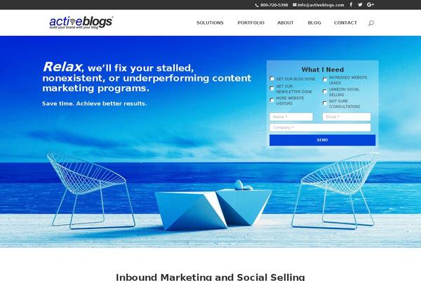 Site using TLP Portfolio plugin