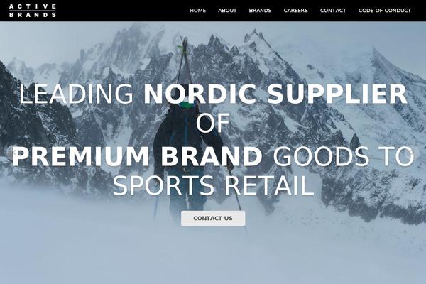 Corsa theme site design template sample