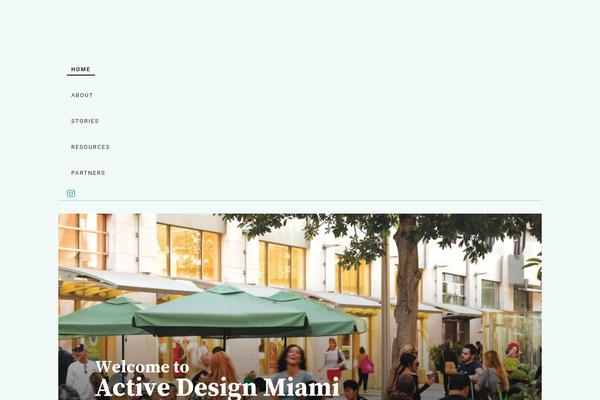 Adm theme site design template sample