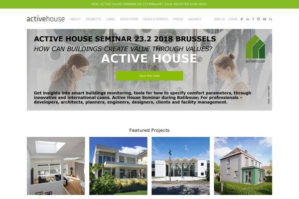 Ah theme site design template sample