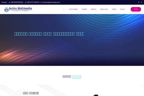 BeTheme Child theme site design template sample
