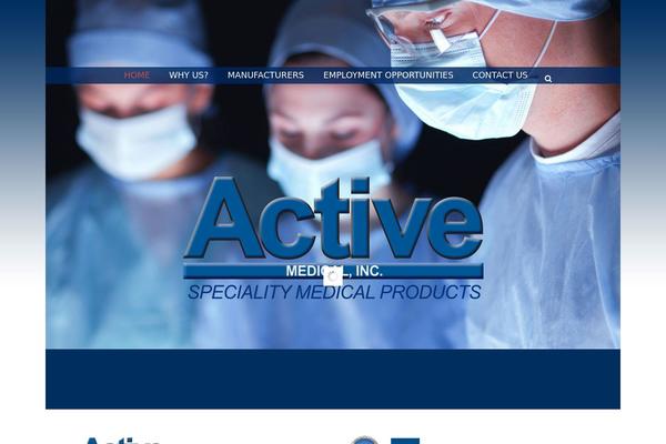 Jupiter Child theme site design template sample