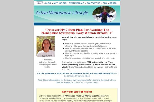 activemenopauselifestyle.com site used Aml