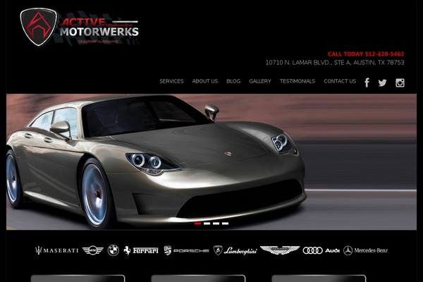 Spacious theme site design template sample