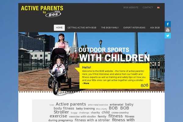 Bob theme site design template sample