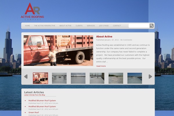WP-Creativix theme site design template sample