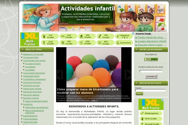 Babykids theme site design template sample