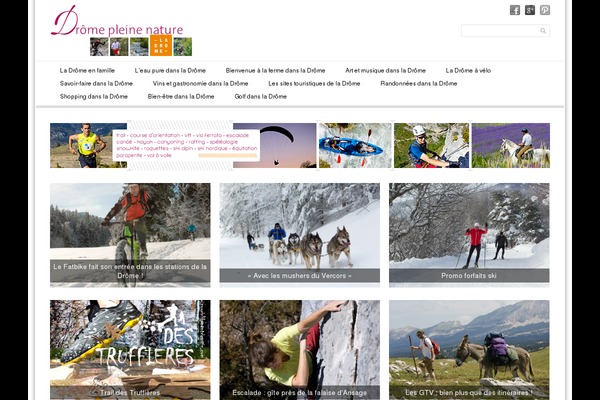 SimpleGrid theme site design template sample