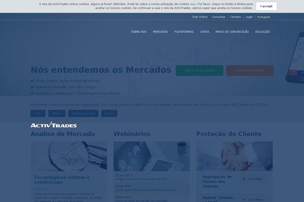 activtrades.pt site used Activtrades