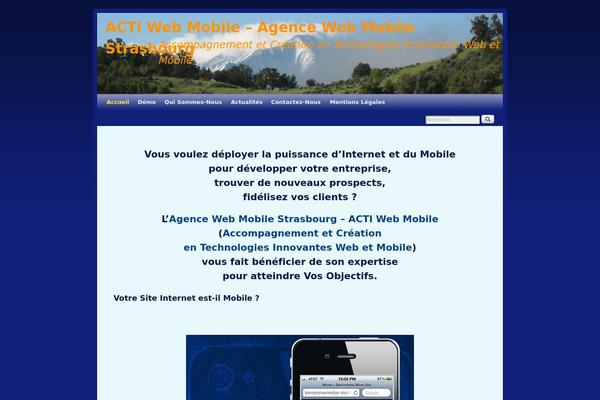 Weaver II pro theme site design template sample