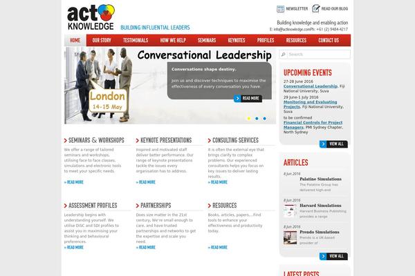 actknowledge.com site used Actknowledge