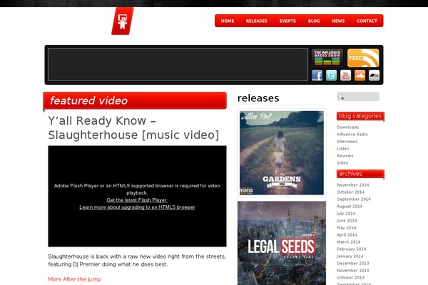 Site using Audio Player plugin