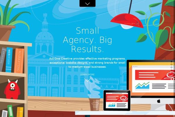 Fullpane theme site design template sample